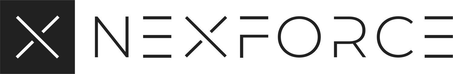 Nexforce - Logo - Black
